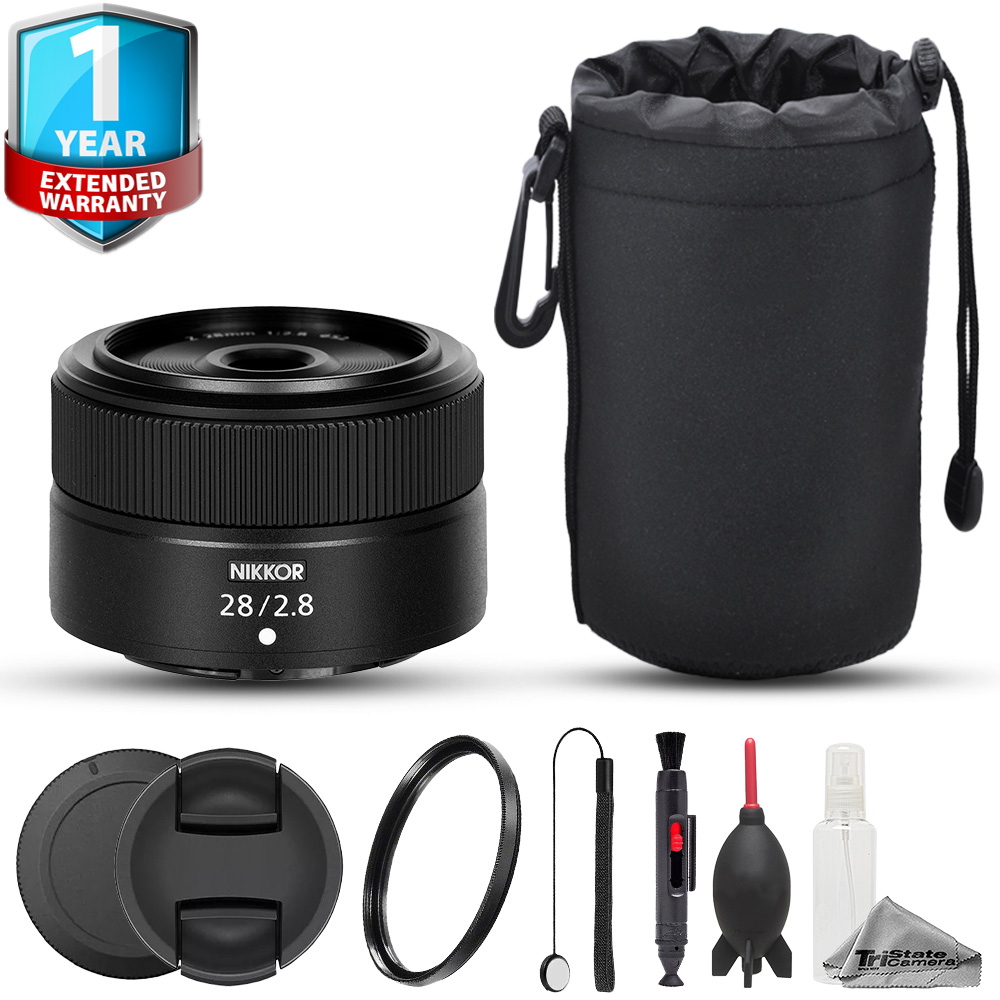 Nikon NIKKOR Z 28mm f/2.8 Lens - 7pc Care Kit + 1 Yr Warranty | eBay