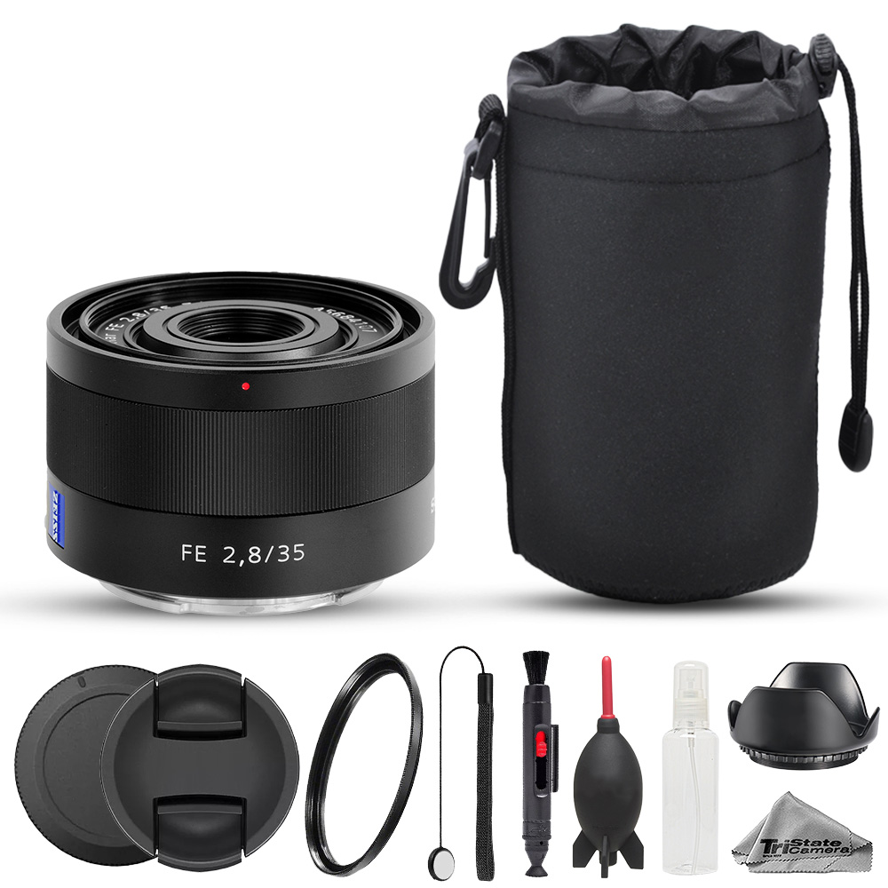 Sony Sonnar T* FE 35mm f/2.8 ZA Lens - 8pc Starter Kit | eBay