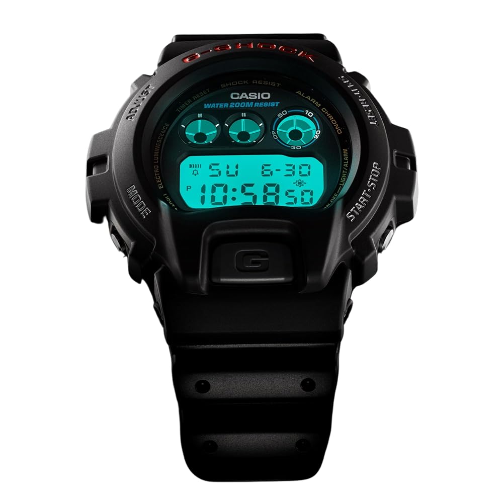Casio Men's DW6900-1V G-Shock Digital Countdown Alarm Sport Wrist