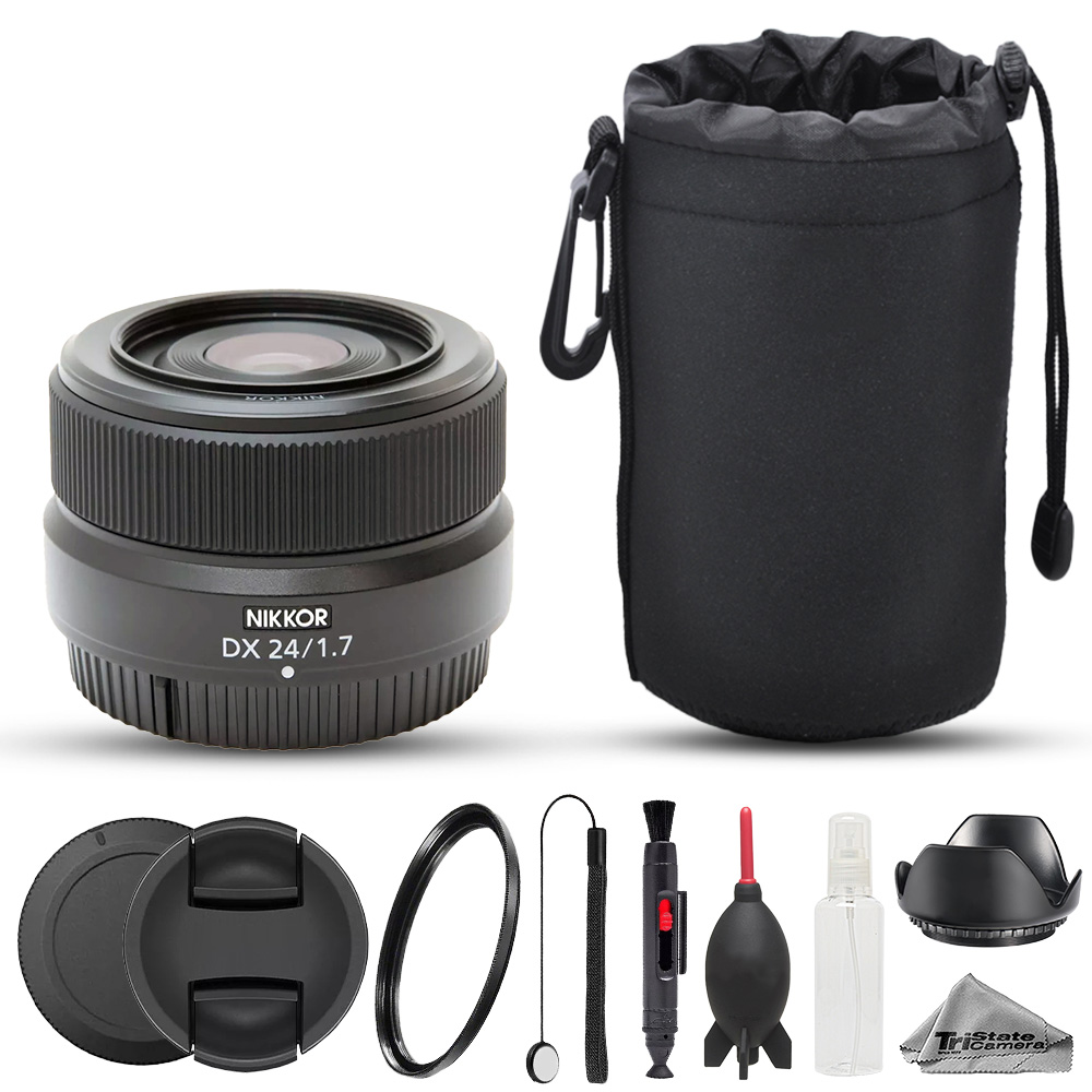 Nikon NIKKOR Z DX 24mm f/1.7 Lens - 8pc Starter Kit | eBay