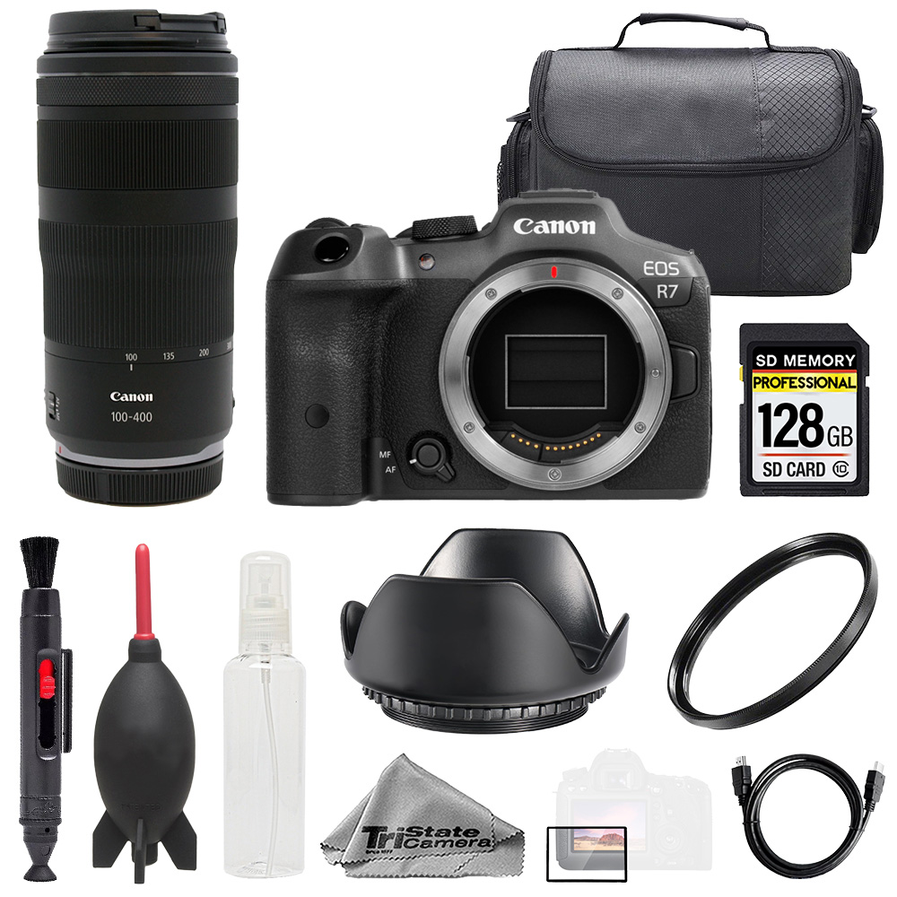 キャノン　EOS R7 RF100-400セット Canon - キャノン EOS R7 RF100-400セットの通販 by えみによん's shop