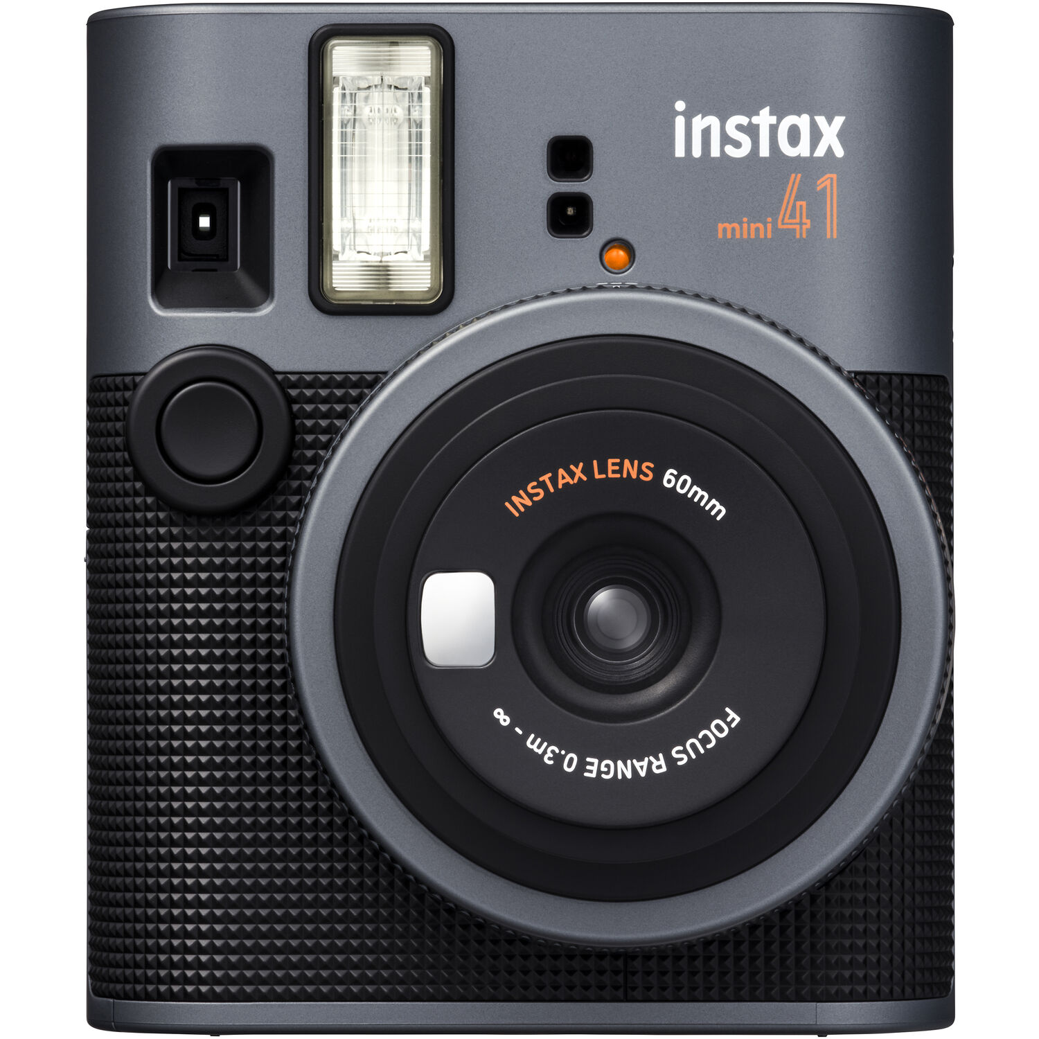 Fujifilm Instax Mini 41 Camera (Black) w/ 40 Mini Film & Cleaning