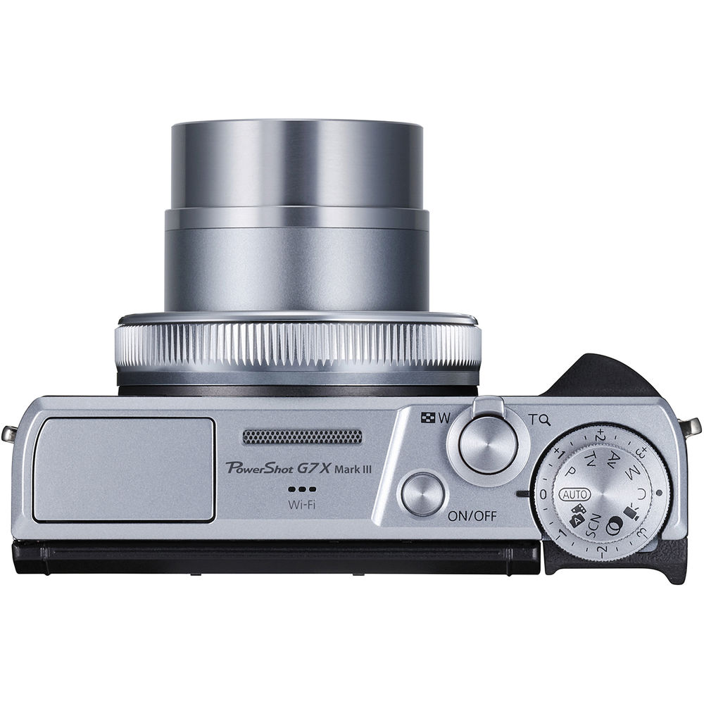 Canon PowerShot G7 X Mark III (Silver)+ Spider Tripod + 1 Yr