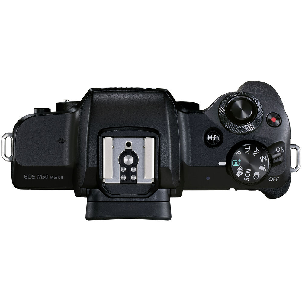 Canon EOS M50 Mark II Camera (Black) +22mm f/2 STM Lens Canon EOS M50 Mark II Camera (Black) +22mm f/2 STM Lens