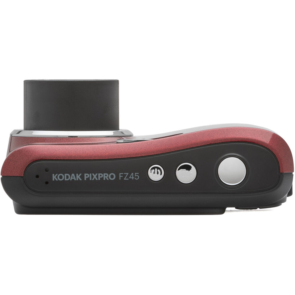 Kodak Pixpro FZ45 Camera (Red) + Extra Battery + 1 Yr Warranty