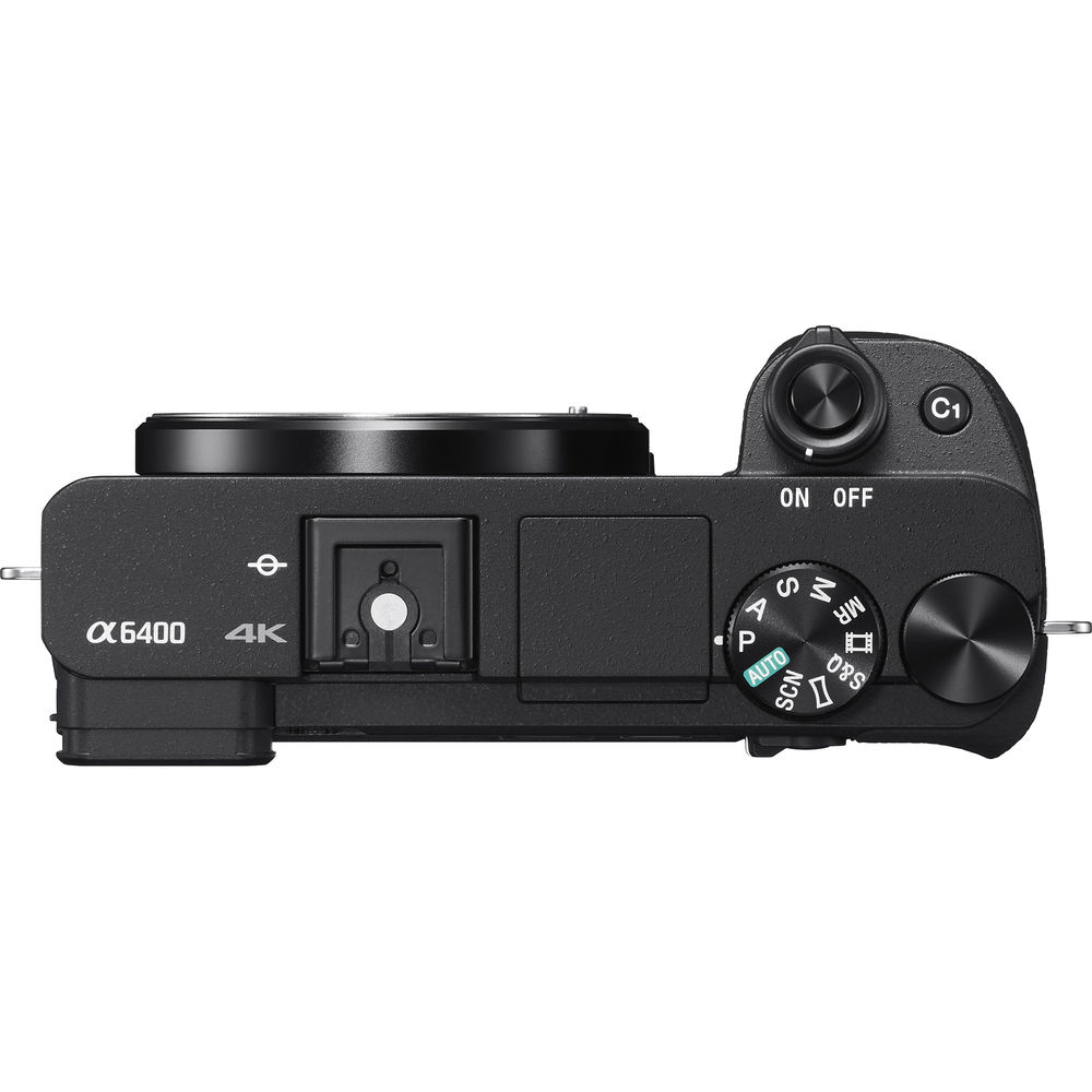 Sony a6400 Mirrorless Camera +18-105mm f/4 G OSS Lens +Flash- Kit