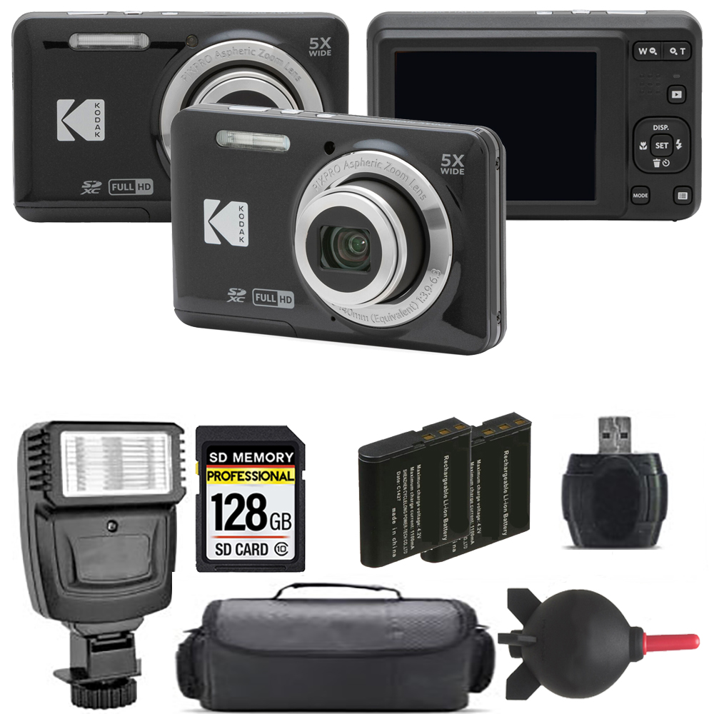 Kodak PIXPRO fz55 ブラック コンパクトデジタルカメラ Amazon.com : KODAK PIXPRO FZ55-BL 16MP Digital Camera 5X
