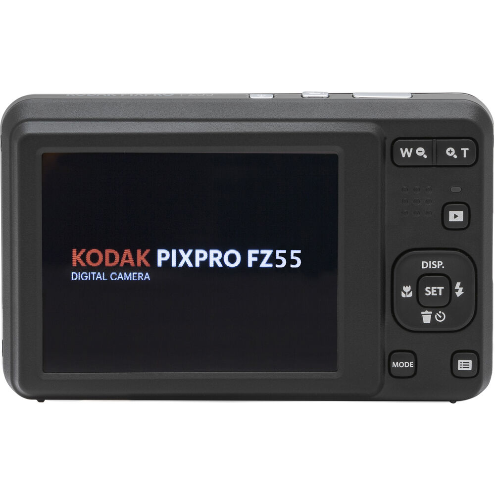 Kodak PIXPRO FZ55 Digital Camera (Black) + Extra Battery +