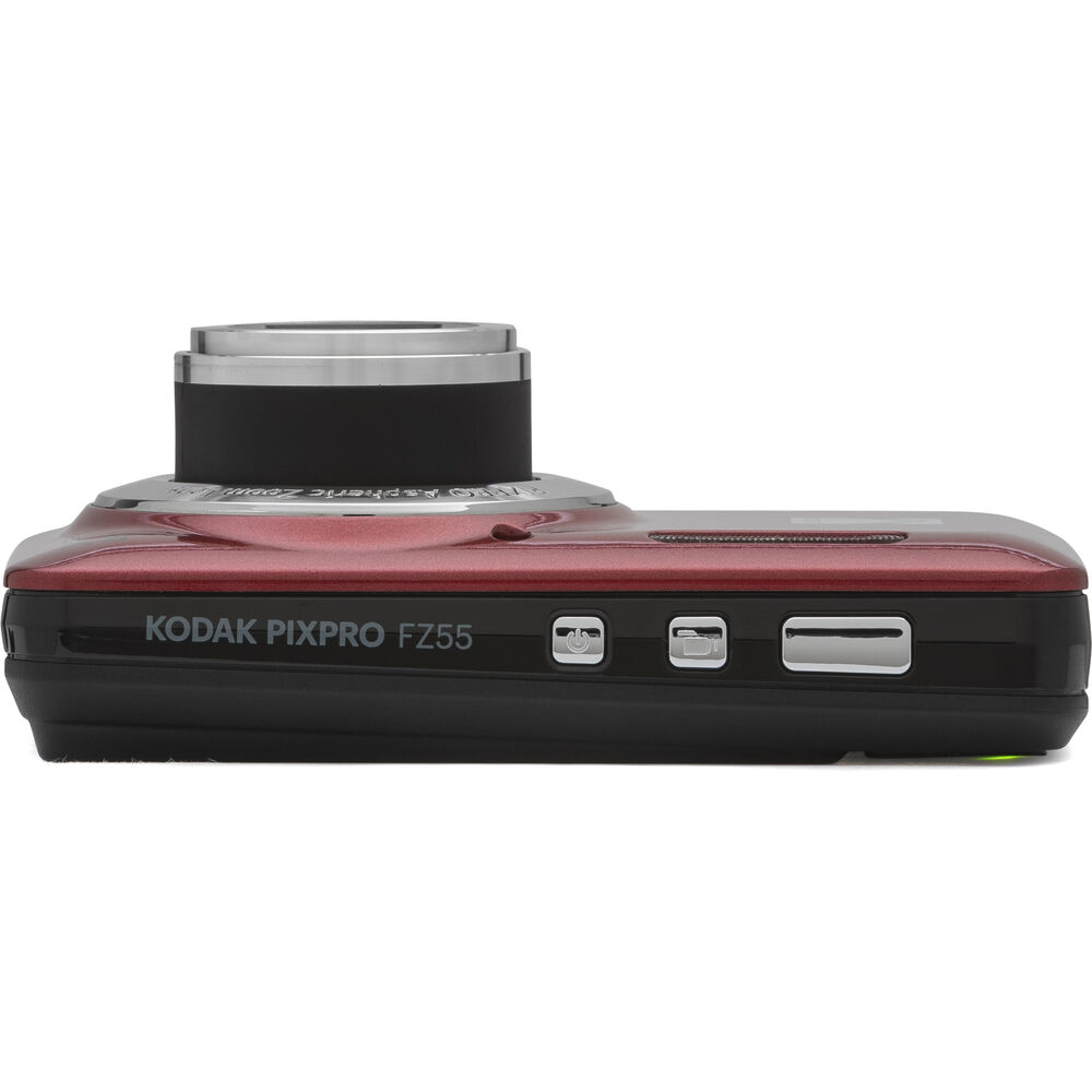 KODAK PIXPRO FZ55 BK 2A ブラック Kodak PIXPRO Friendly Zoom FZ55 Digital Camera (Red) : Target