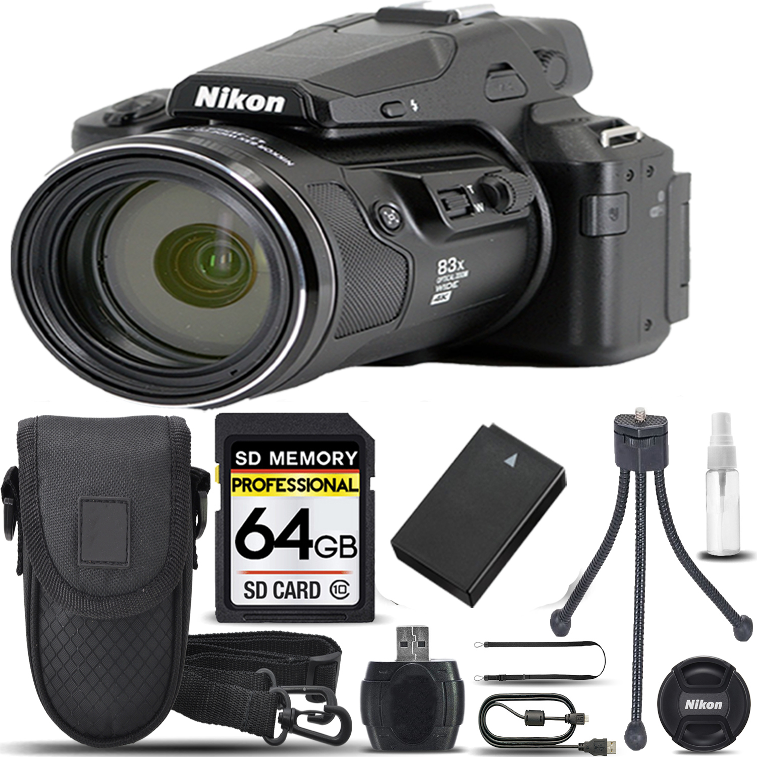 What form fitting camera case is recommended for Nikon P950