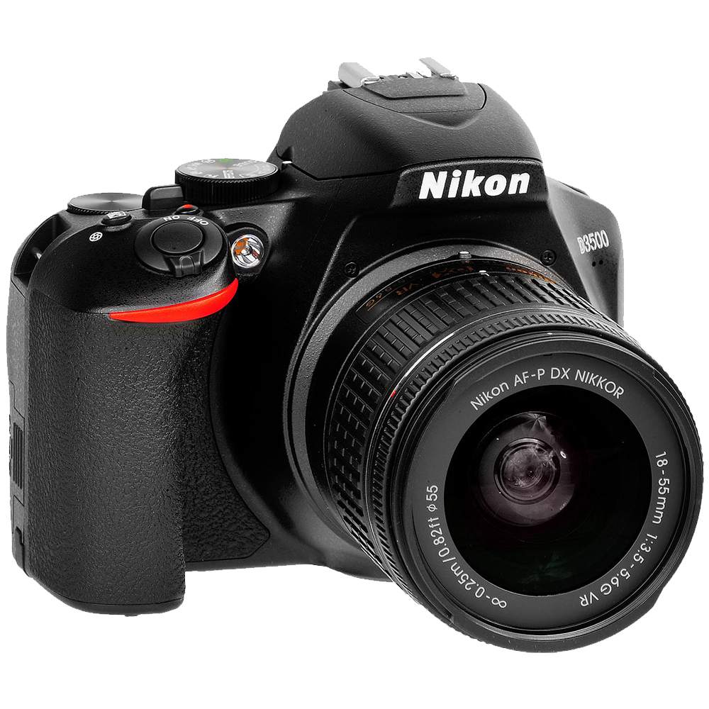 Nikon D3500 DSLR Camera + 18-55mm VR - 3 Lens Kit + Extra Battery
