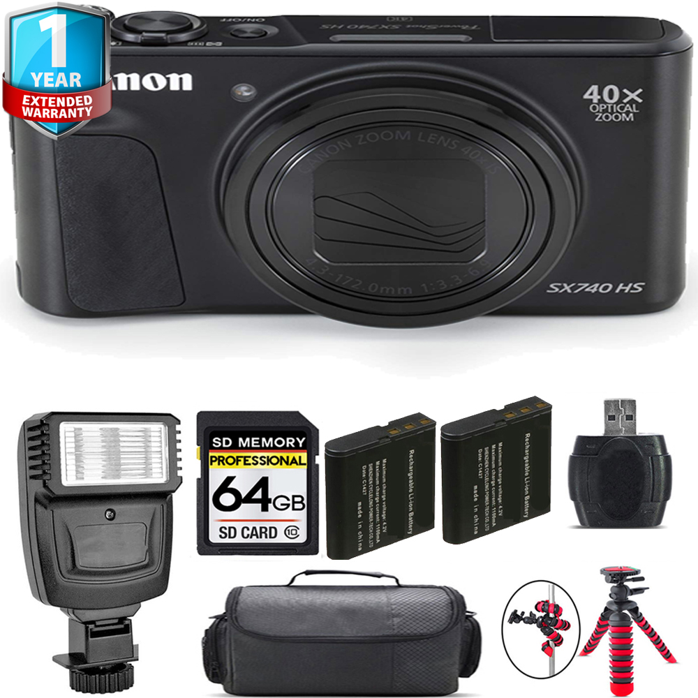 Amazon.com : Canon PowerShot SX740 HS Digital Camera (Black