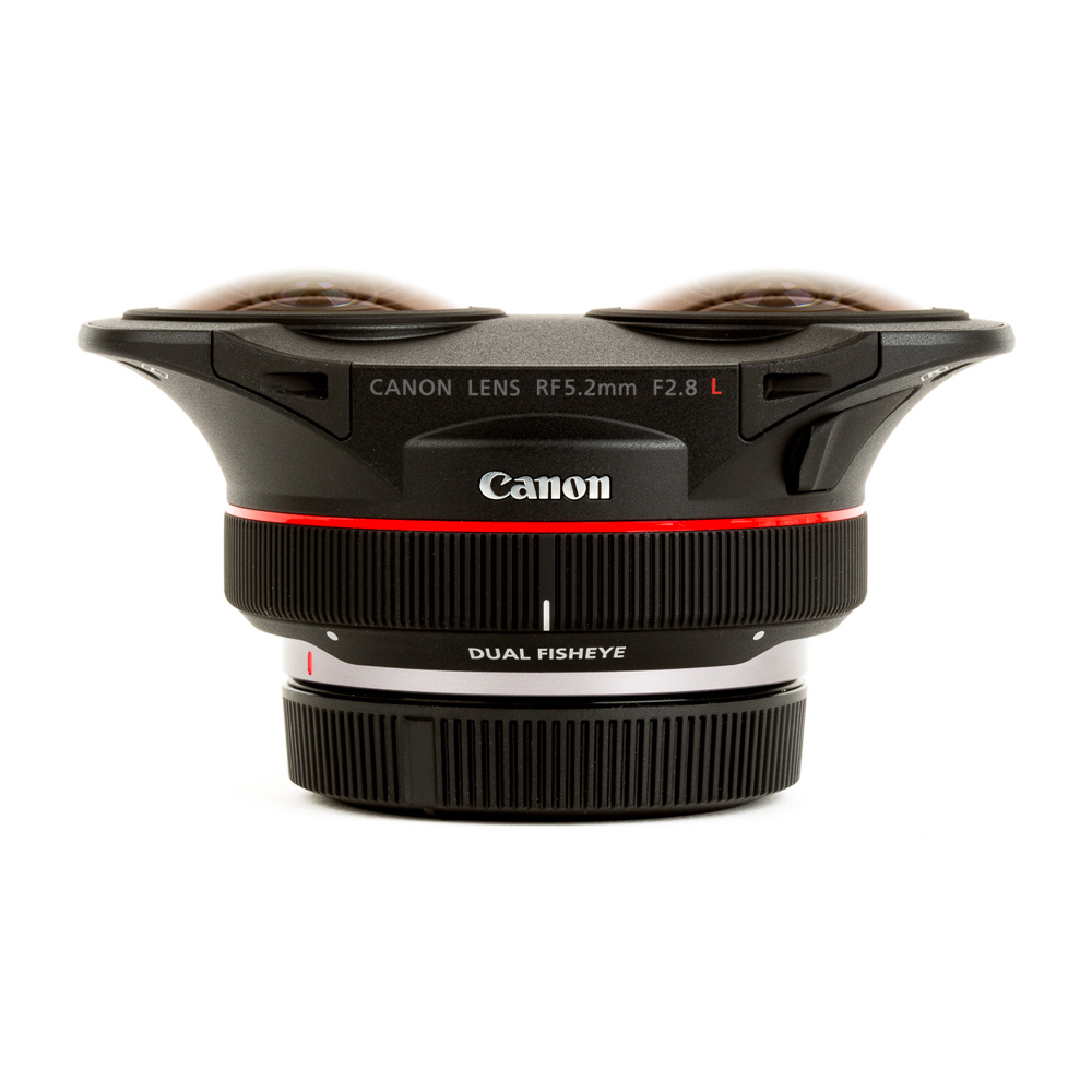 Canon RF 5.2mm f/2.8 L Dual Fisheye 3D VR Lens 5554C002