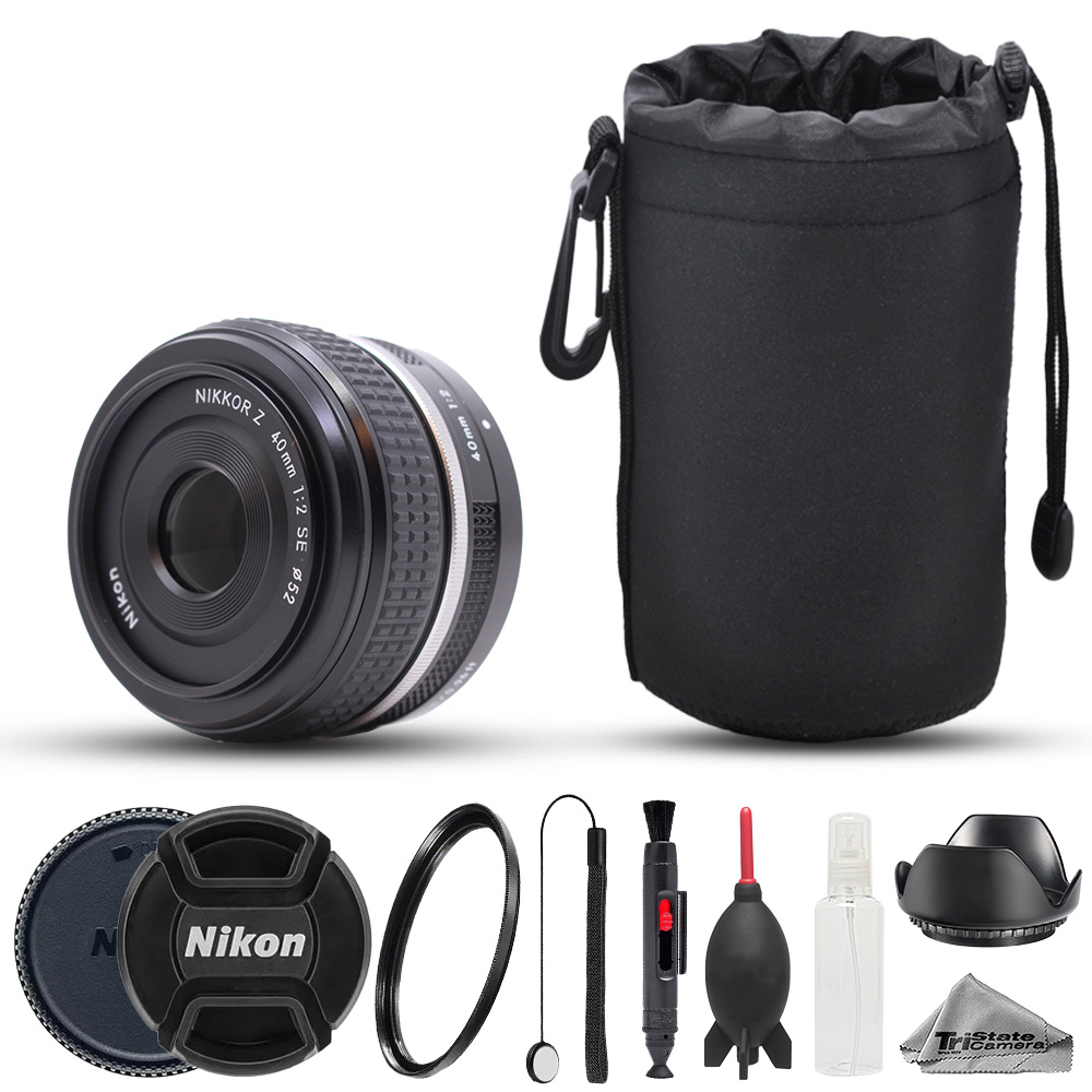 Nikon NIKKOR Z 40mm f/2 (SE) Lens - 8pc Starter Kit | eBay
