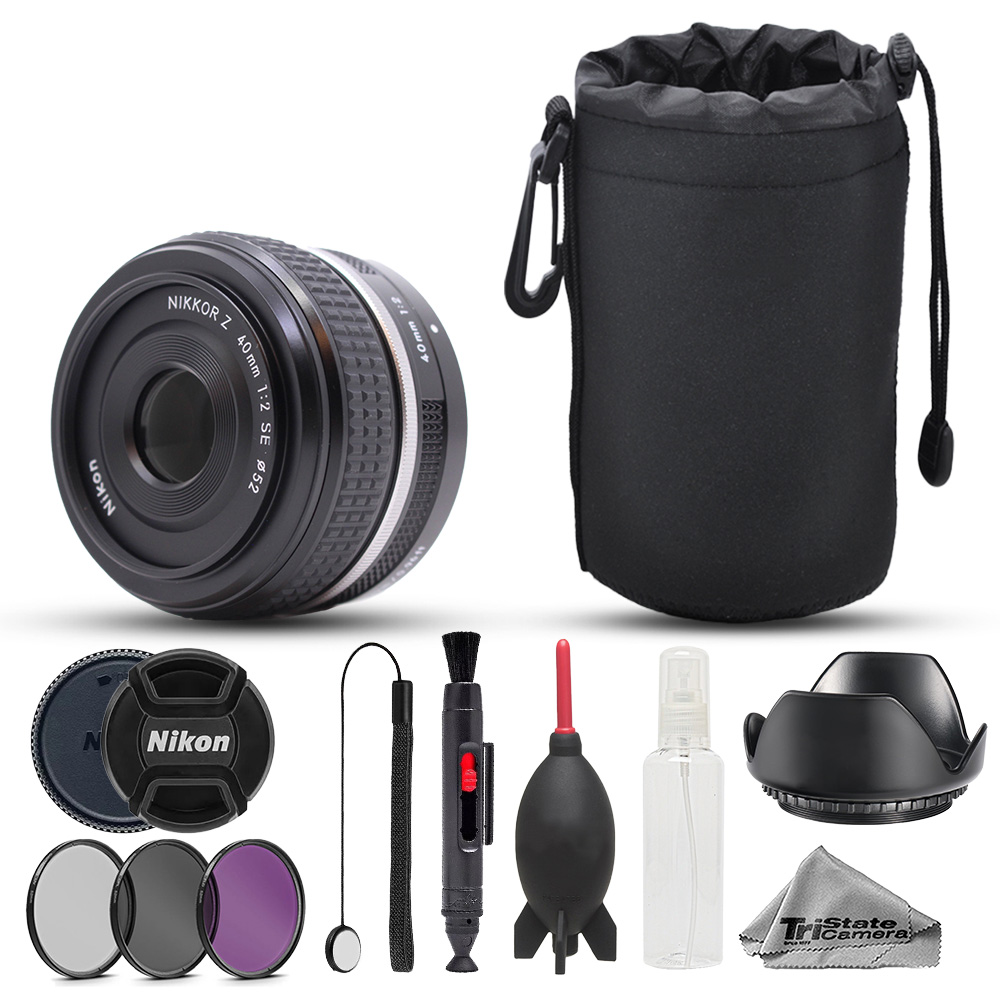 Nikon NIKKOR Z 40mm f/2 (SE) Lens - 10pc Advanced Bundle | eBay