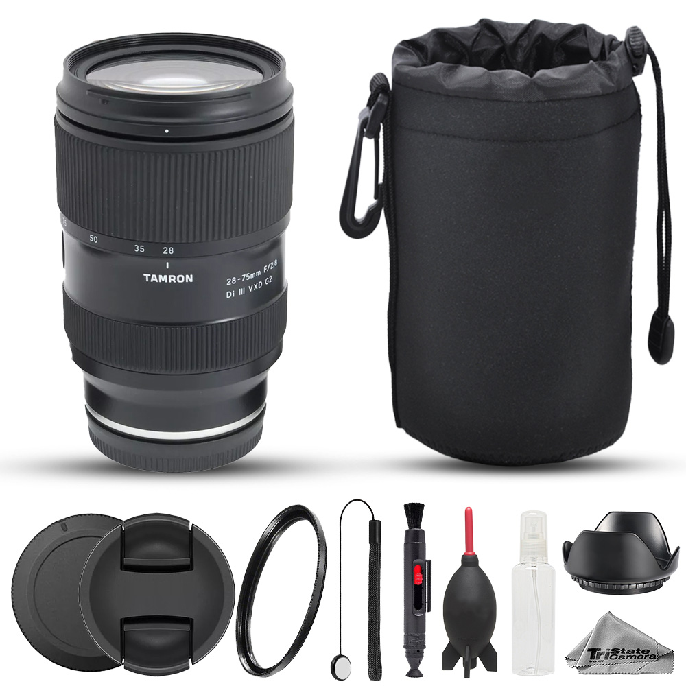 Tamron 28-75mm f/2.8 Di III VXD G2 Lens - 8pc Starter Kit | eBay