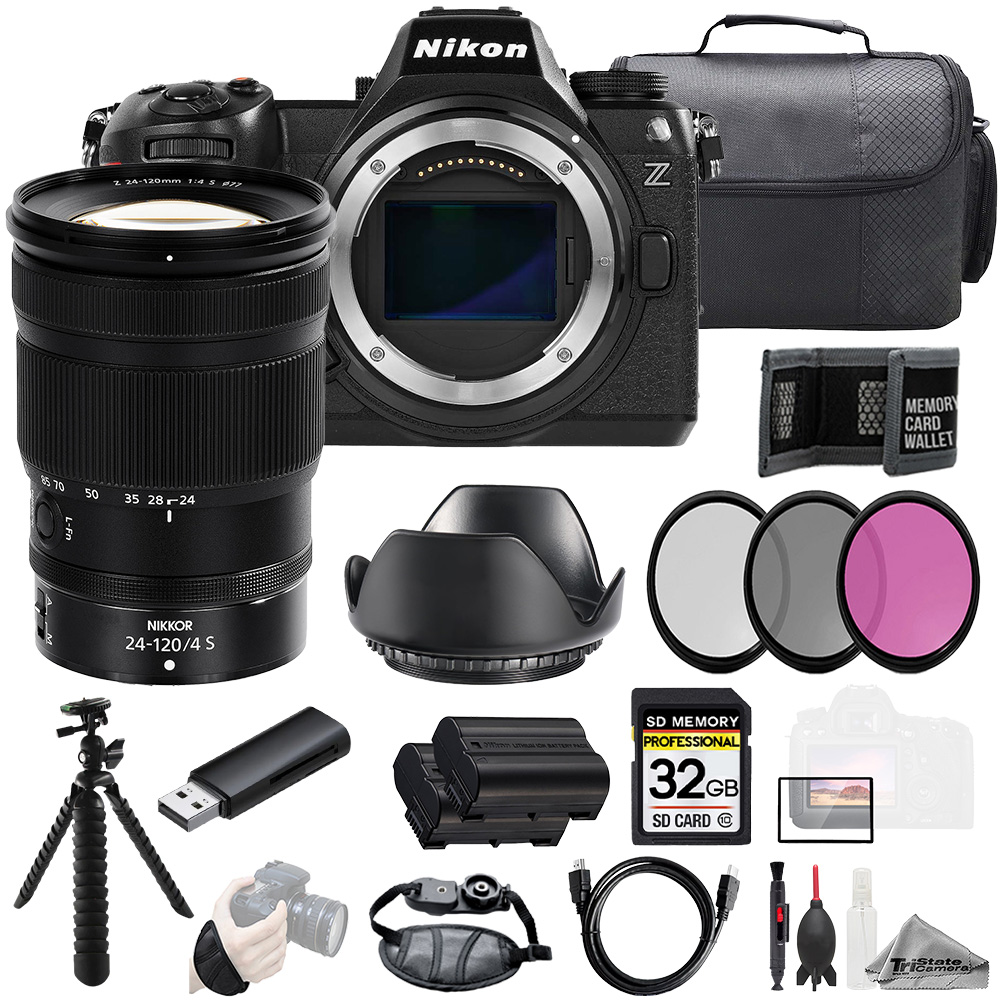 Nikon Z6 III + Z 24-120mm f/4 S Lens +32GB + Ext Bat+ 3 PC Filter