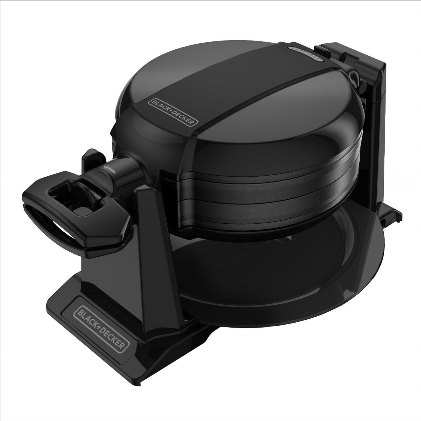 BLACK+DECKER Rotating Waffle Maker (Black) WMD200B eBay
