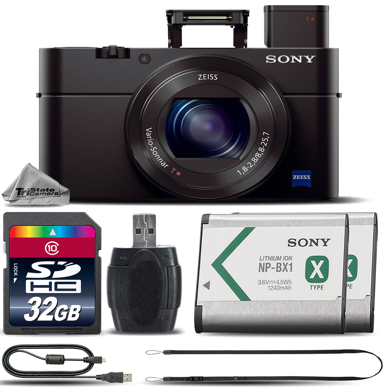 Sony Cybershot DSCRX100 VII Digital Camera w/ WiFi & NFC + Tripod + BAT + 32GB eBay